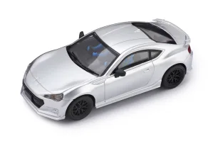PCT01W Subaru BRZ Silver with working headlights 1:32 scale